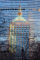 The Helmsley Building and Metropolitan Life Building formerly Pan Am Building, NYC